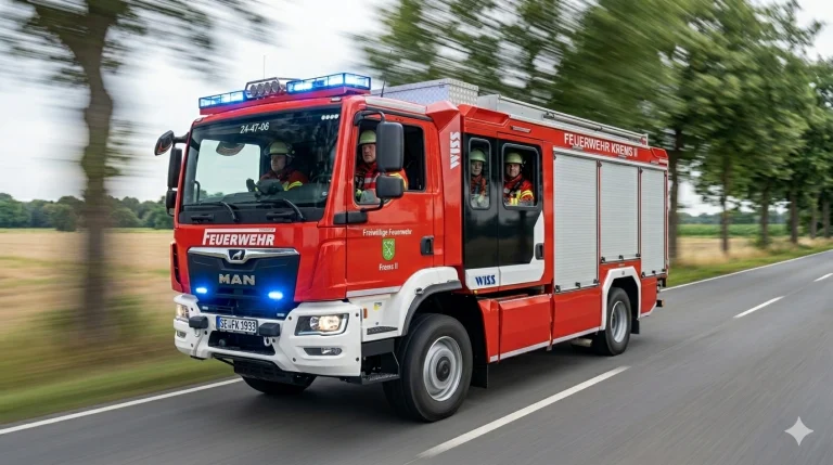 Kameradschaft kennt keine Grenzen: Feuerwehr Krems an der Donau zu Besuch in Krems II